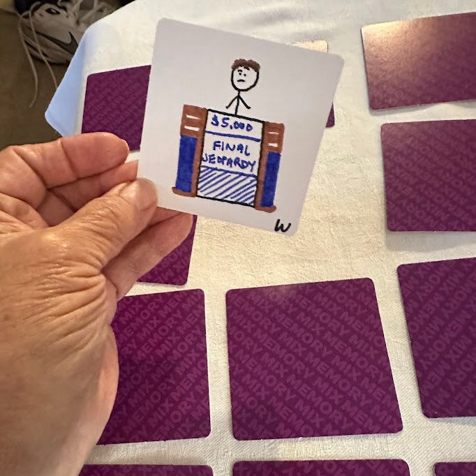 Add-On Blank Card Pack – 32 Extra Memory Mix Cards for Creative Drawing, Doodling & Game Night Fun