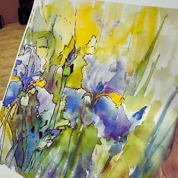 Spring Flowers Reverse Coloring Pages – 25 Printable PDF Designs for Relaxation & Mindfulness