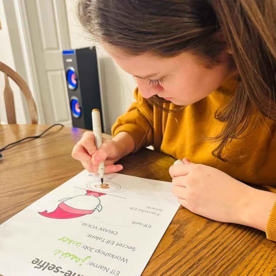 Printable Holiday Doodle Pages – 10 Fun + Festive Coloring Worksheets