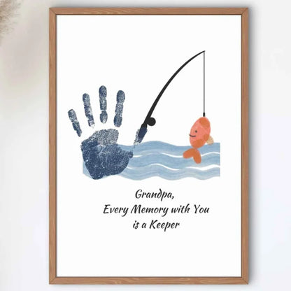 Easy Gift for the Grandpa Who Has Everything: DIY Handprint Art, 5 Unique Designs